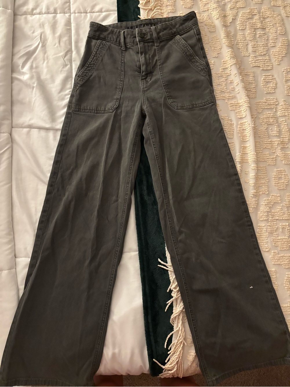 American Eagle Charcoal Women's Pants